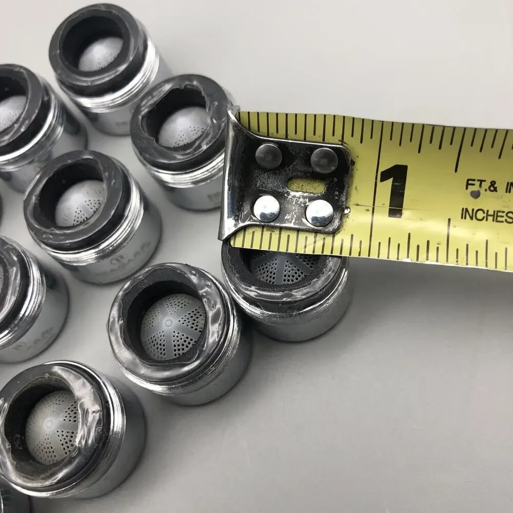 Niagara Conservation 1.0 GPM 3.8 LPM Sink Faucet Aerators Male/Female 12pcs NOS